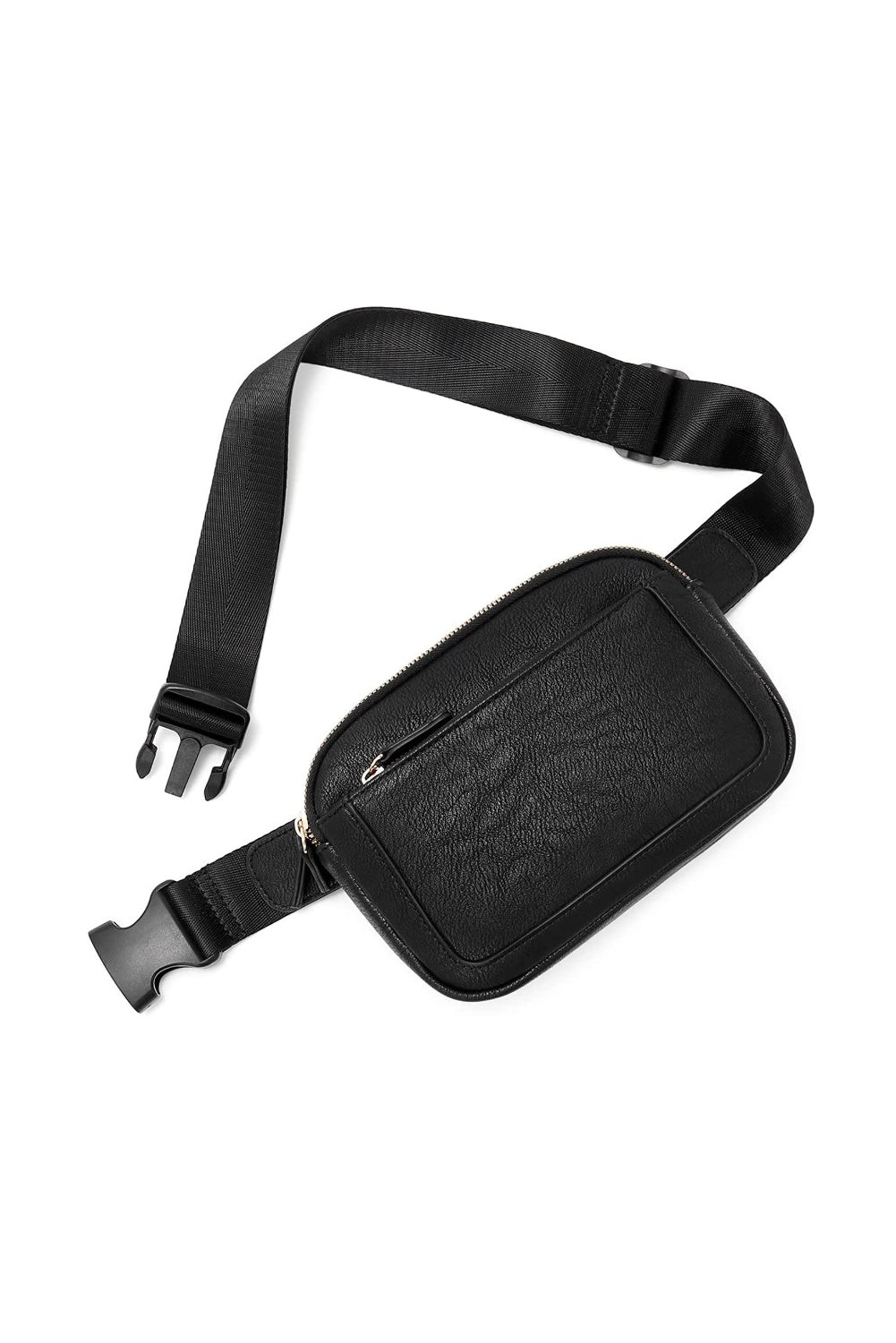 Desert Palm Minimalist Multi-zipped Crossbody Bag