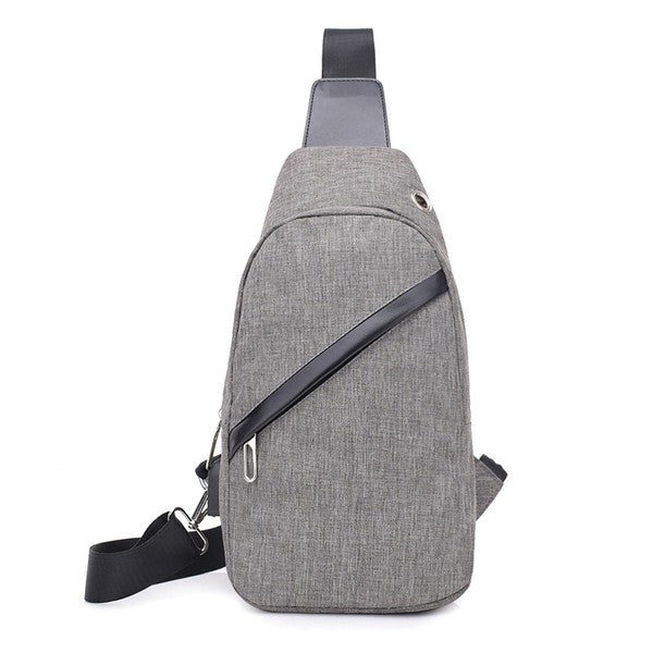 Cross Zip Sling Bag